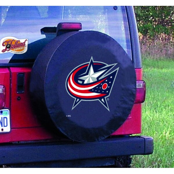 25 1/2 X 8 Columbus Blue Jackets Tire Cover